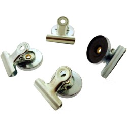 4/pk Magnetic Metal Clips