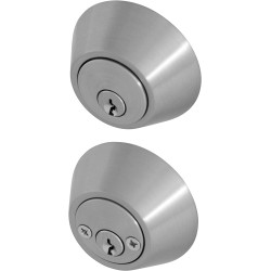 Stainless Steel Finished Double Cylinder Deadbolt Lock