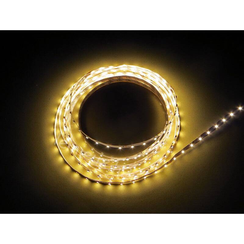 12V Warm White Led Strip 5M/16ft 300leds SMD 3528 light flexible Non-waterproof