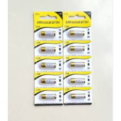 5 pcs per Card 23A A23 AG23 23GA 23AE LR23A LRVO8 12-Volt Batteries 12V Super Alkaline Battery