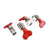 Stainless Steel Hose Twist Type Key-type Adjustable Heavy Duty Clamps Assorted Size Set Hose Pipe Fitting