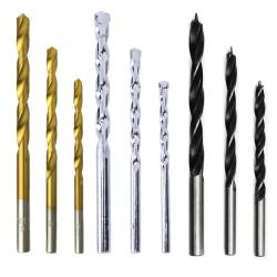 9pcs High Quality Drill Bit...