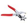 3 Pieces Revolving Hole Punch & Eyelet Plier &Press Snap Plier with Eyelets Grommets and Pliers