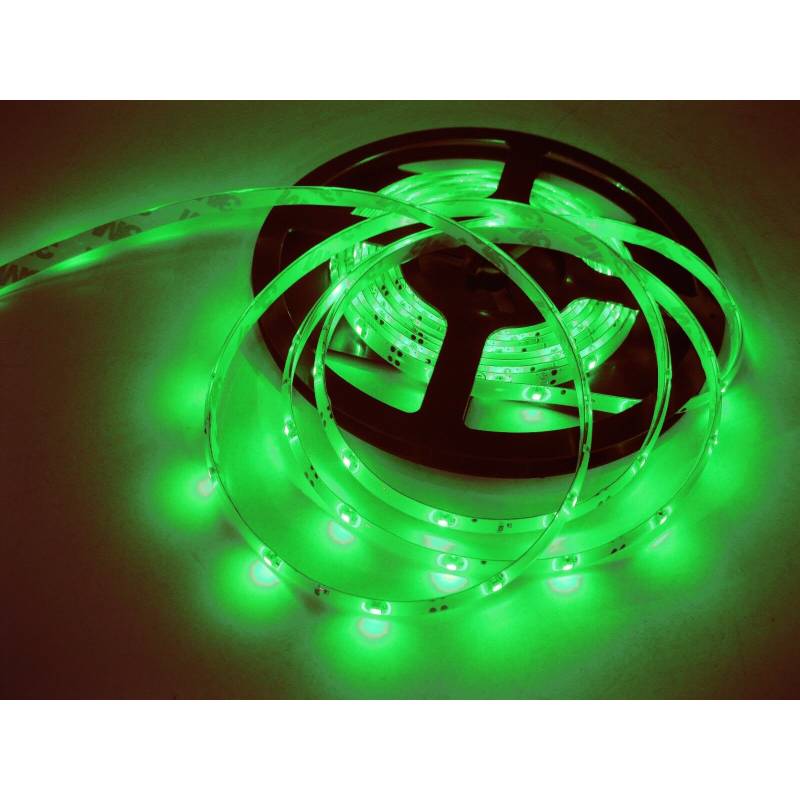 16ft/5m 150 SMD-3528-LED Green bulbs flexible waterproof Led strip Light Lamp