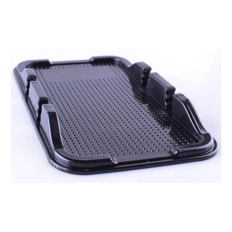 Universal Black Sticky Gel Rubber Washable Anti Skid Non-Slip Anti-Slip Big Phone Tray Holder Mat for Car Truck Van Dashboard