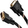 15ft DVI 24+1 Male to Male Dual Ferrite Core Digital Video Audio Cable Cord