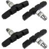 2/PK Bike Brake Pads Mountain Bike Brake Pads with Hex Nuts and Spacers v Bicycle Brake Blocks Set