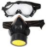 Safety Goggles and Respirator Filter for Non-Toxic Use