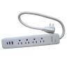 1.5Ft 4-Outlet Surge Protector With 2 USB-A ports 1 USB-C Port Power Strip