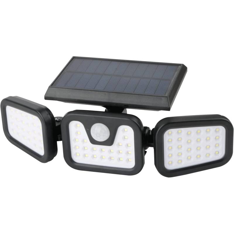 Motion Sensor Solar Light 74-SMD-LED Security Lamp with Wide Angle Illumination