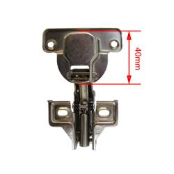 dia 40mm hydraulic self-close Kitchen Cabinet US style Concealed Hinges