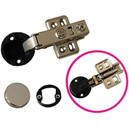 Dia 1.5inches (35mm) EU/European Style Full Overlay Hydraulic Soft-close Hinge for Glass door
