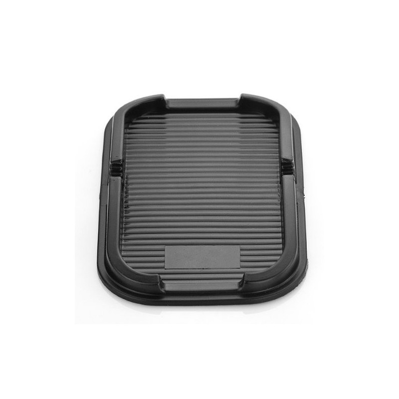 Black Sticky Gel Rubber Anti Skid Non-Slip Anti-Slip Washable Mobile-Phone Mat & Holder for Car Truck Van Dashboard Tray
