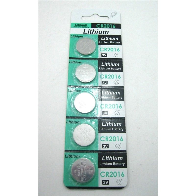 CR2016 Lithium 3-Volt Button Cell Battery