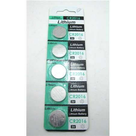 CR2016 Lithium 3-Volt Button Cell Battery