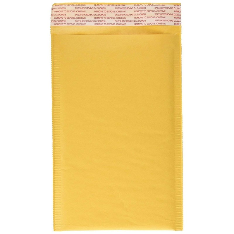 250pcs per case No.00 - 5x9 inches Kraft Bubble Padded Mailer