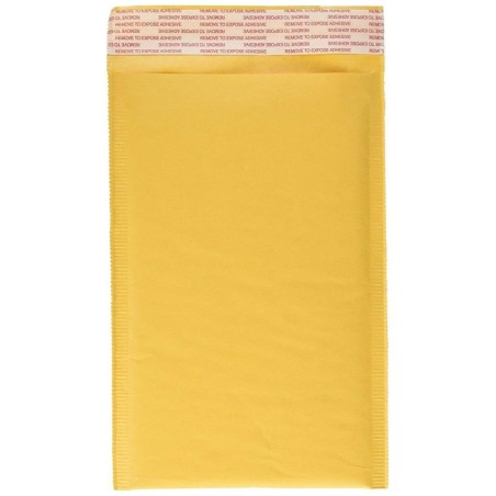 250pcs per case No.00 - 5x9 inches Kraft Bubble Padded Mailer