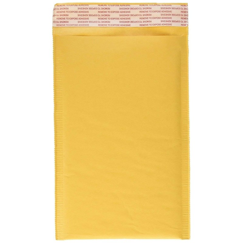 250pcs per case No.0 - 6.5x9 inches Kraft Bubble Padded Mailer