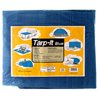 10x12 ft Blue Tarp Tarpaulin Poly Camping Ground Sheet w/ Grommets