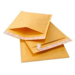 200pcs per case No.2 - 8.5x11 inches Kraft Bubble Padded Mailer