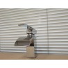 Chrome regular Waterfall Spout Single Handle Bathroom Sink Vessel Faucet