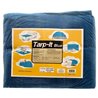 14x20 ft Blue Tarp Tarpaulin Poly Camping Ground Sheet w/ Grommets