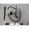 Chrome Classic Single Handle Arc Kitchen Sink Faucet with Swivel Spout