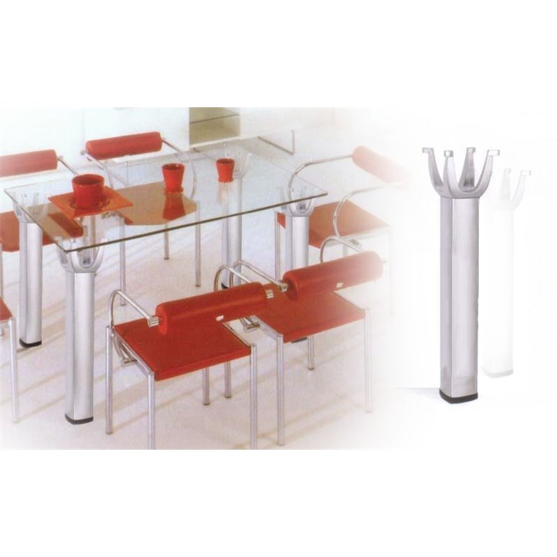 Aluminium Crown Top Table leg