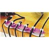 Cable Keep'R Desktop Cable Management Keep'R Keeper Organizer Assorted color